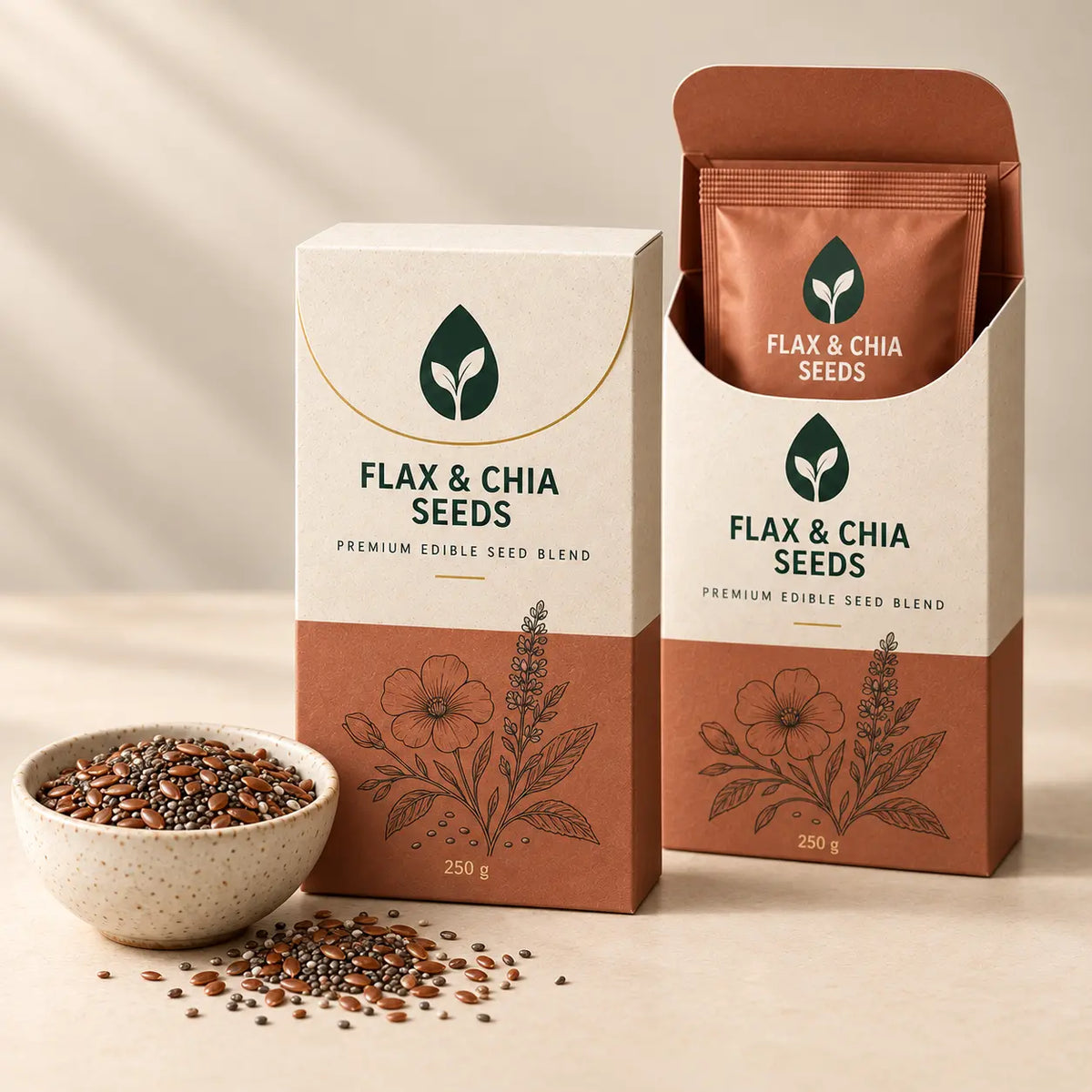 Premium Flax & Chia Seed Mix
